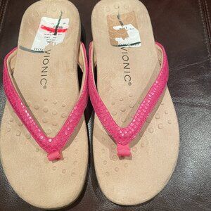 Women's Vionic Dillon Flip Flop, Size 7 M - Pink